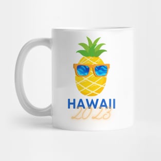 2023 Hawaii Vacation Pineapple Mug